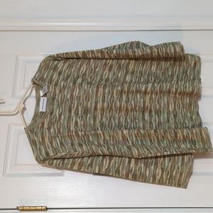 🔥Alfred Dunner sweater multi-green size xl
